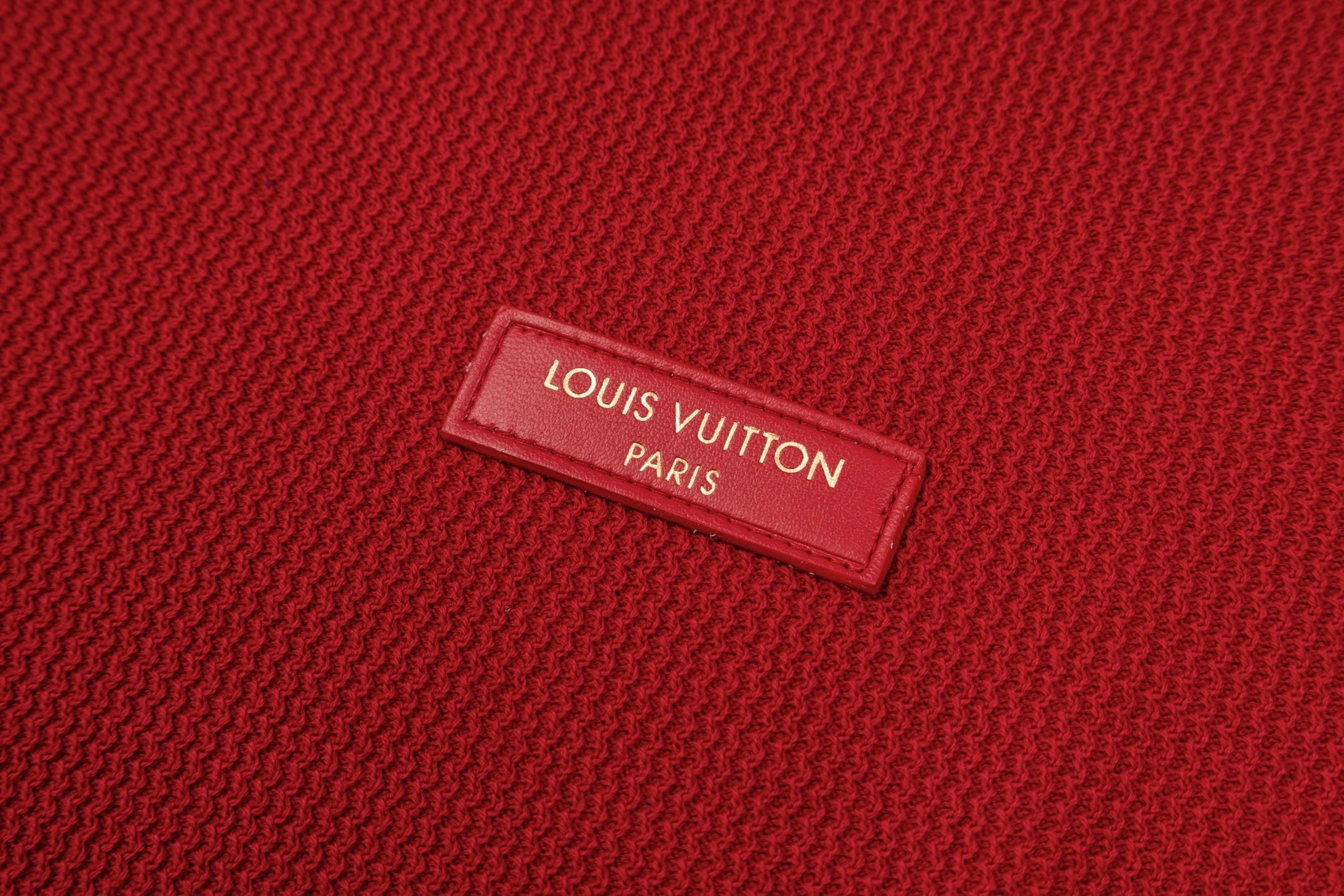 LV Waffle Knit Short-Sleeve T-Shirt