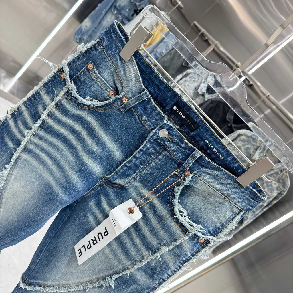 Purple Label Washed Denim Jeans
