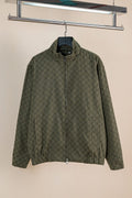 GG all-over jacquard stand collar jacket