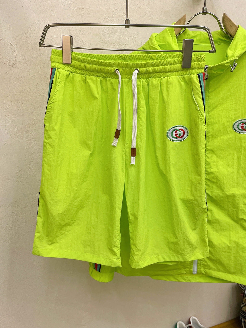 GG 2026 Summer Jacket and Shorts Set