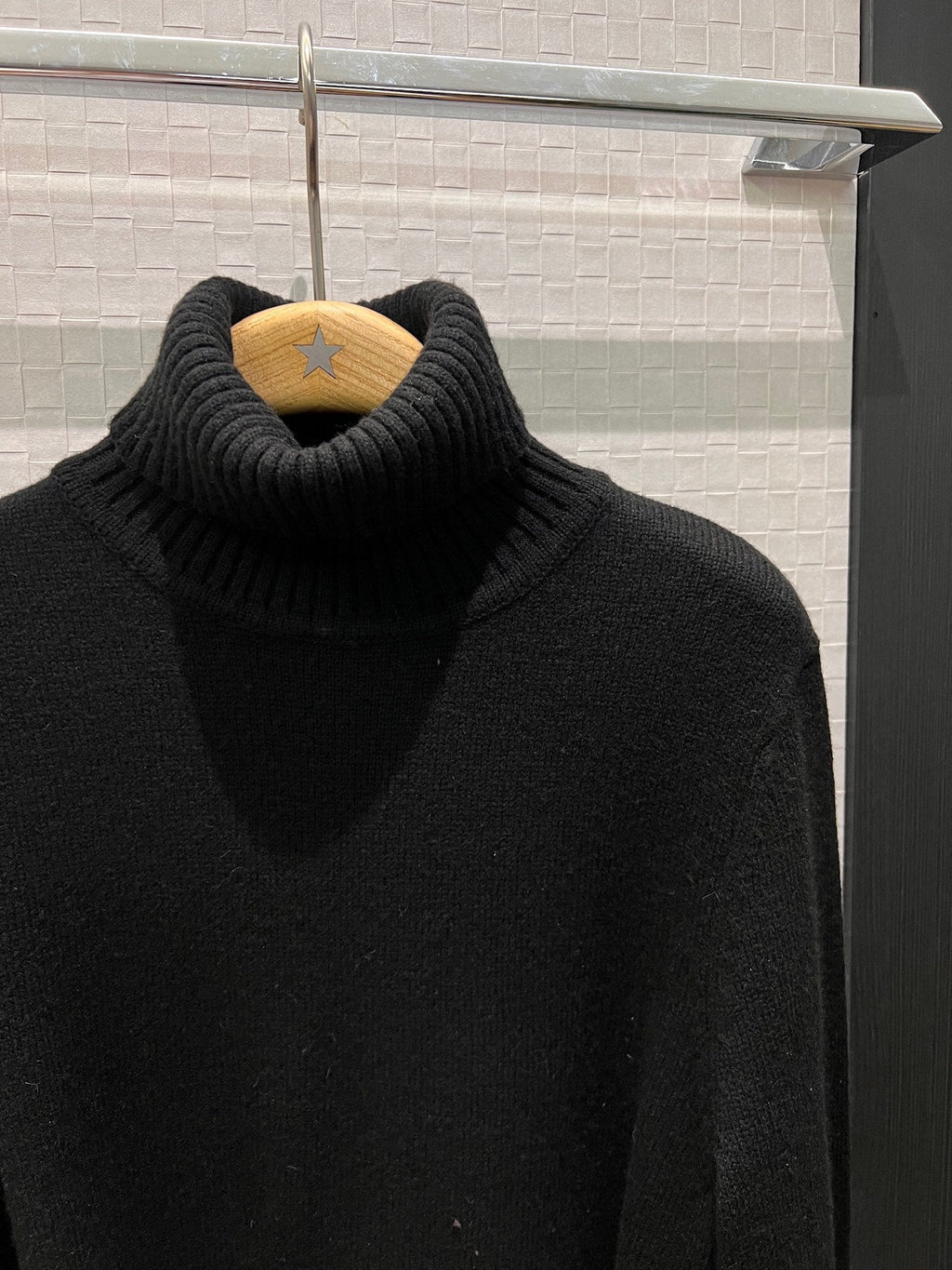 Women's Double Layered Turtleneck Knit