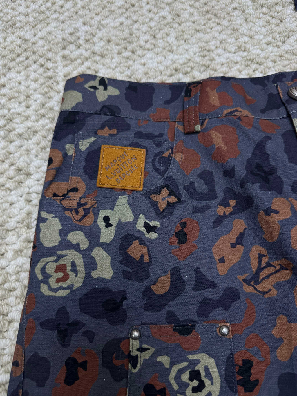 LV Nigo collab shorts