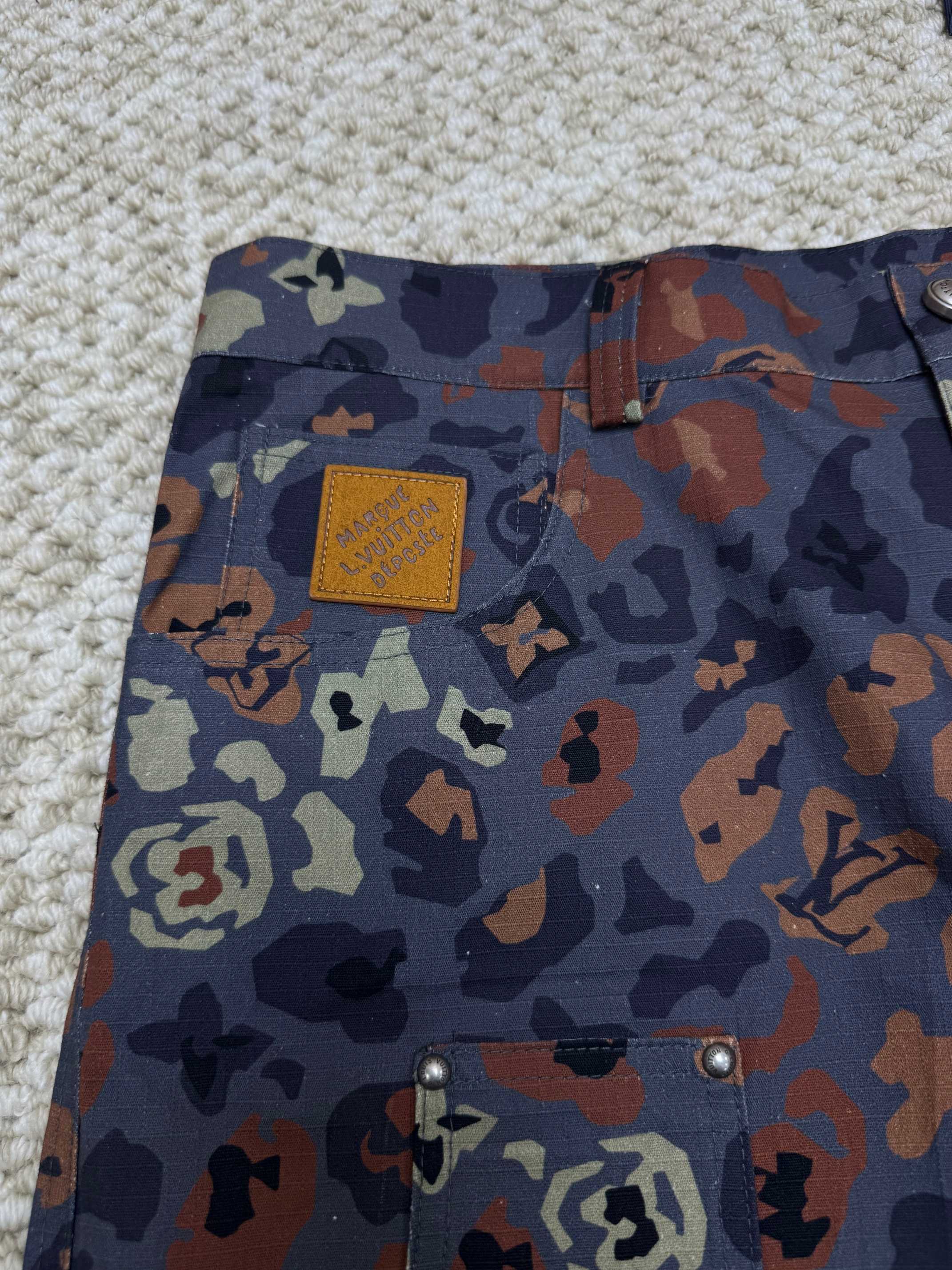 LV Nigo collab shorts