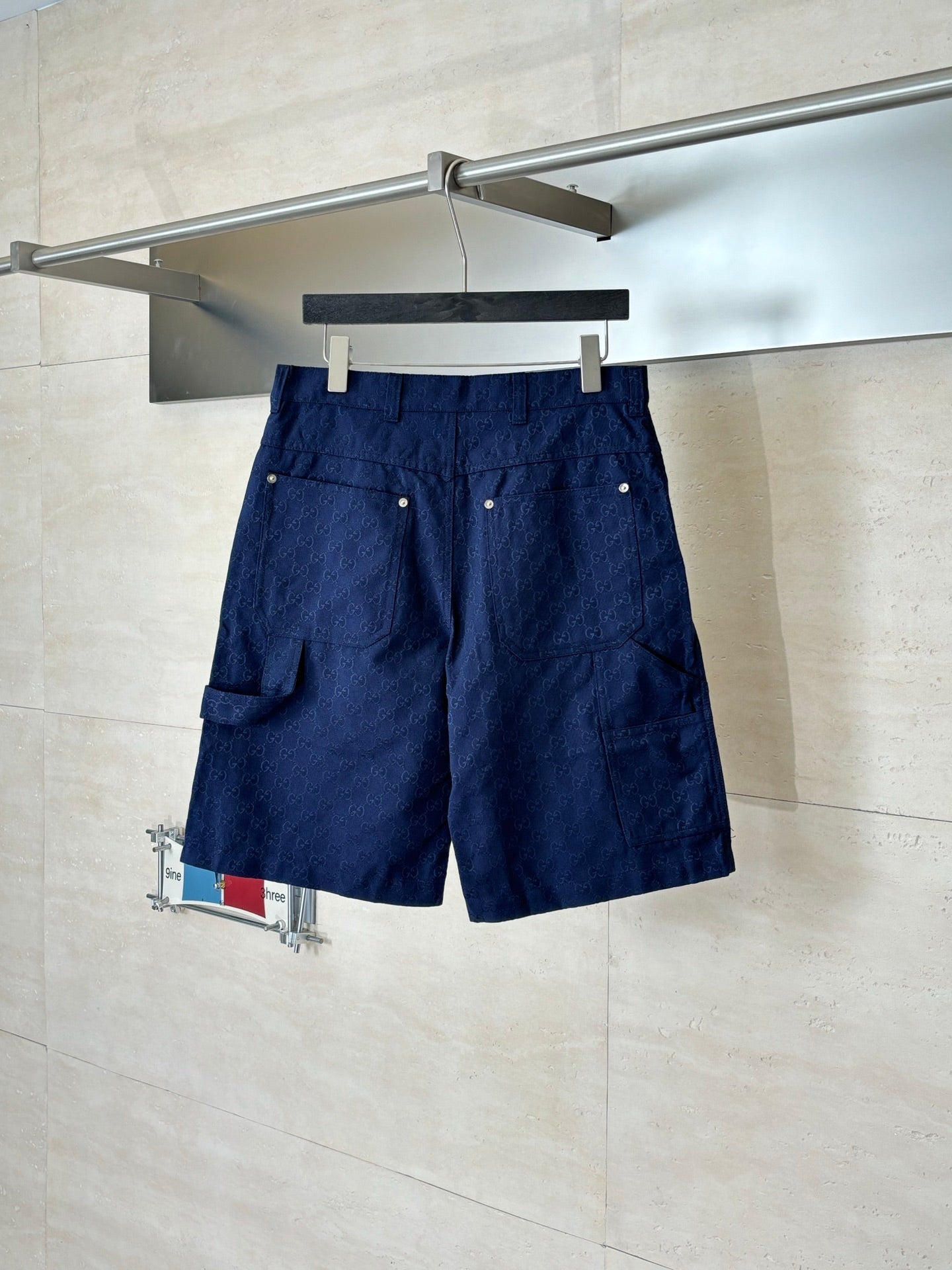 Gucci Double G All-over Jacquard Suit Shorts