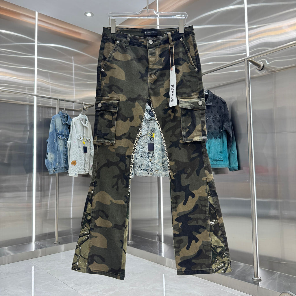 Purple Brand Camo Jeans