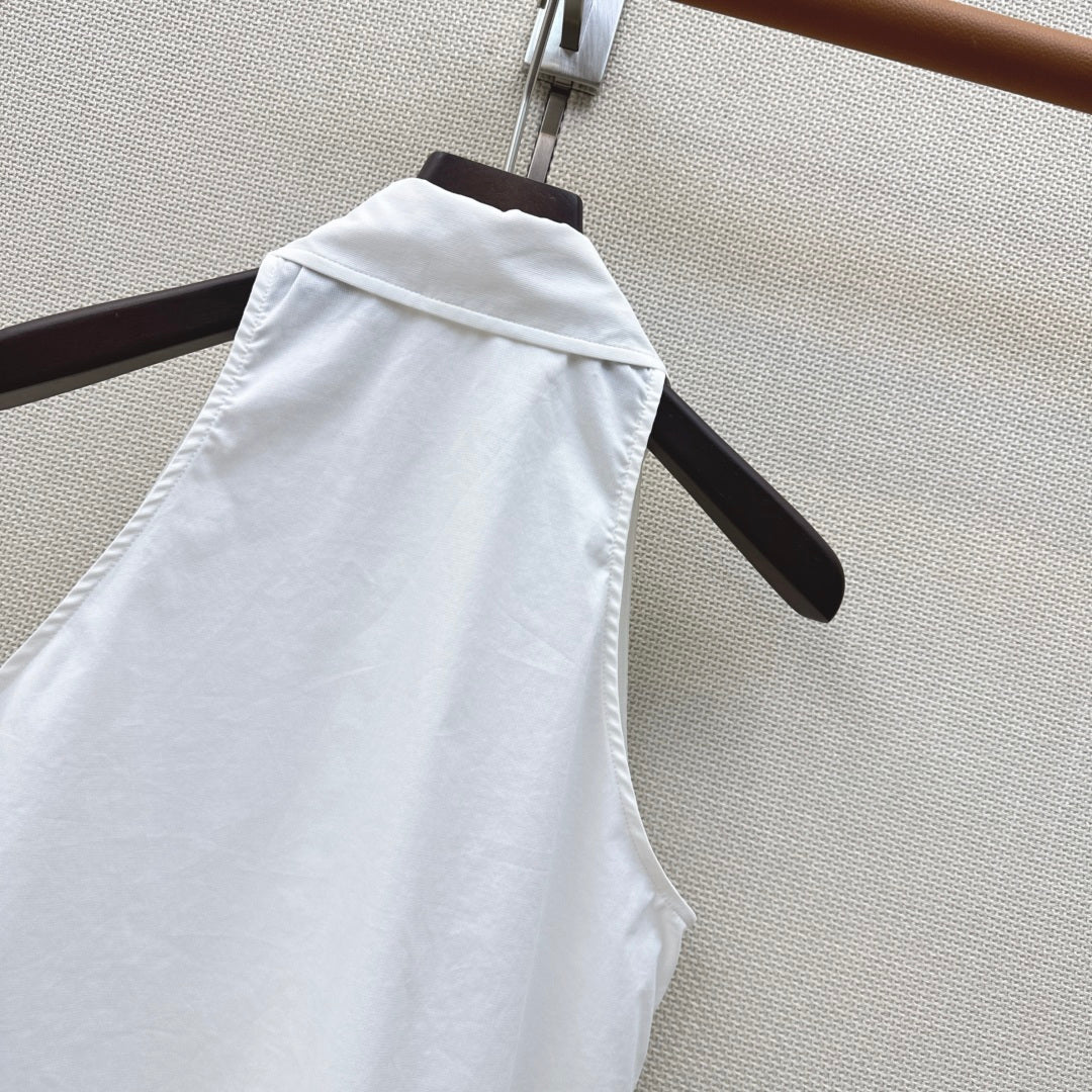 Chanel Sleeveless Shirt