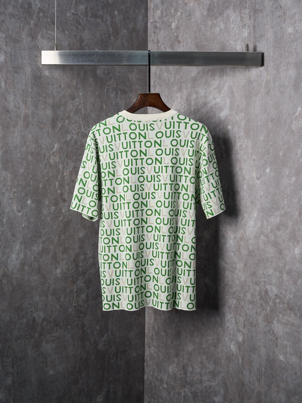 LV Crew Knit Sweater Short Sleeve