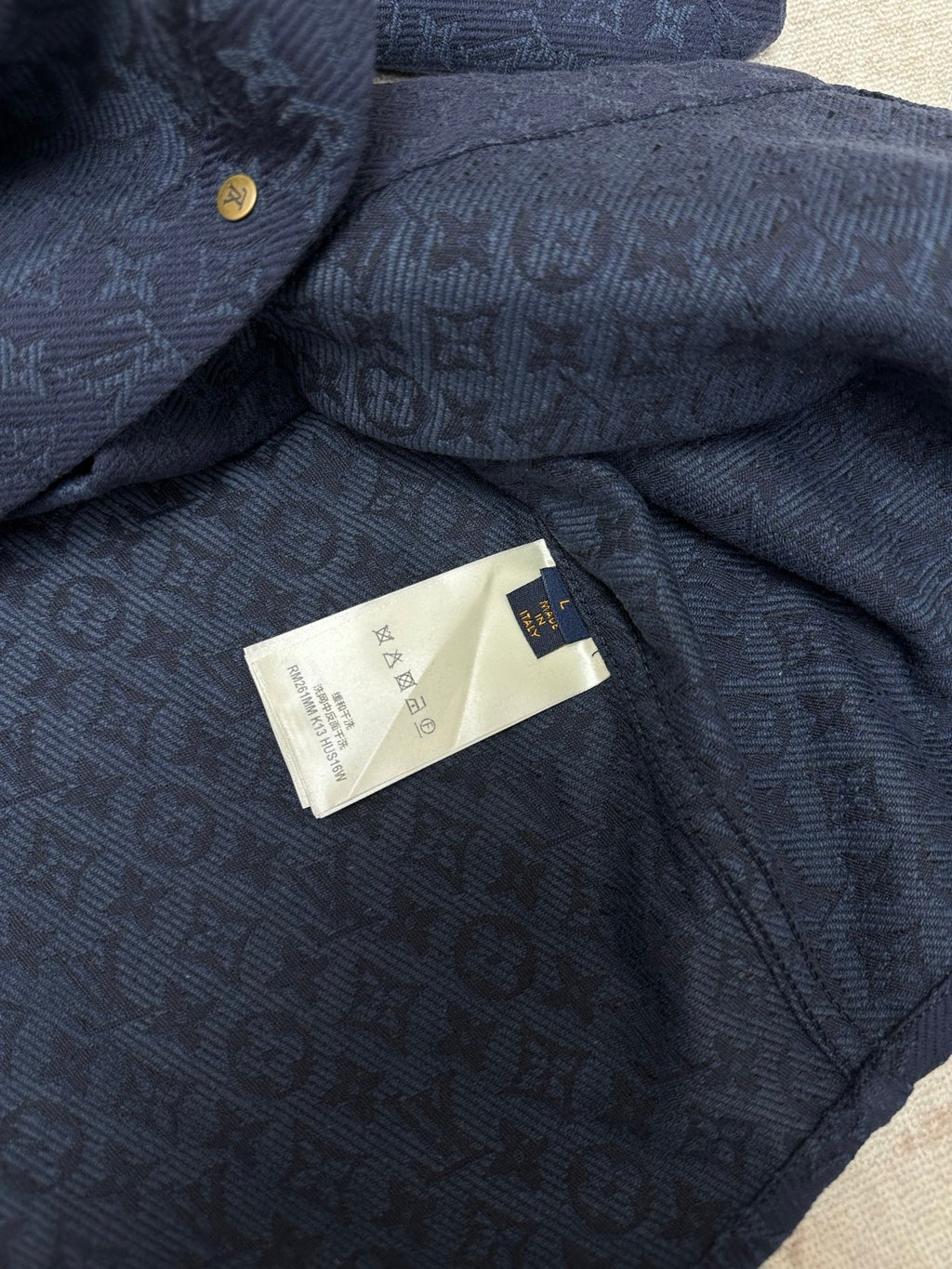 LV Monogram Nautical Jacquard Shirt
