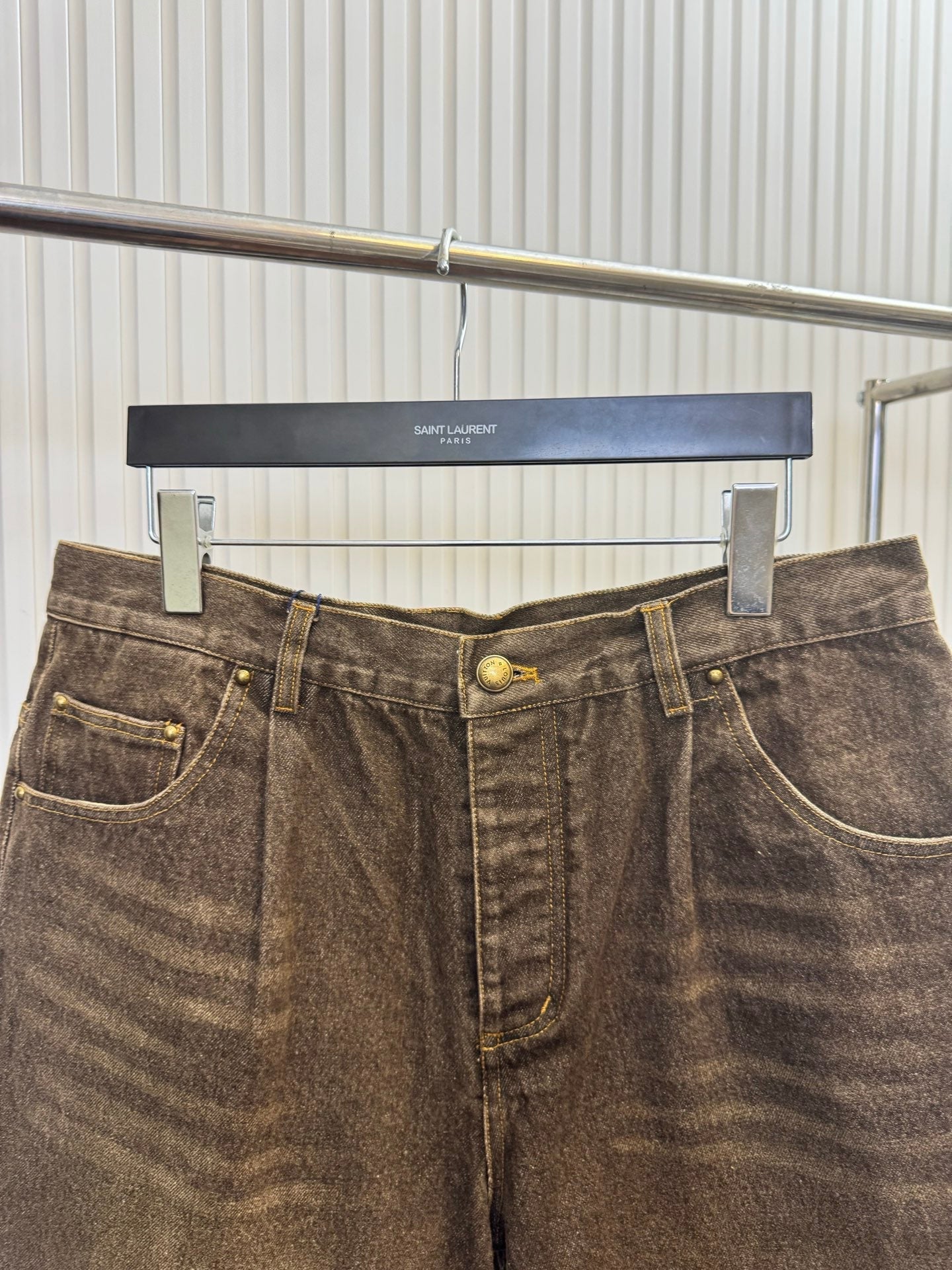 LV Denim Shorts