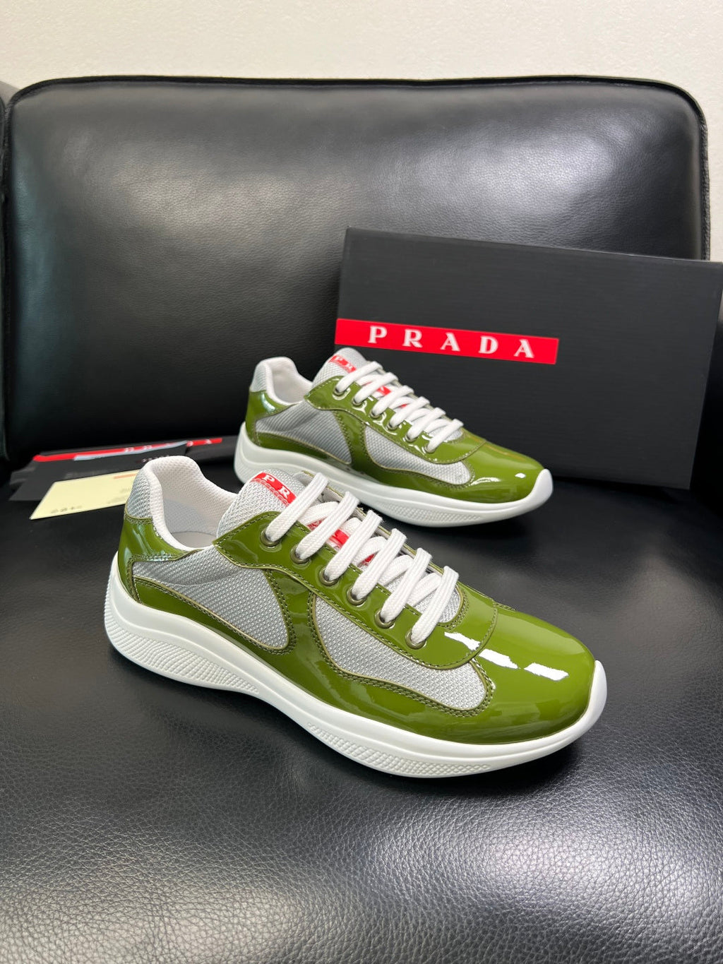Prada Patent Leather American Cup