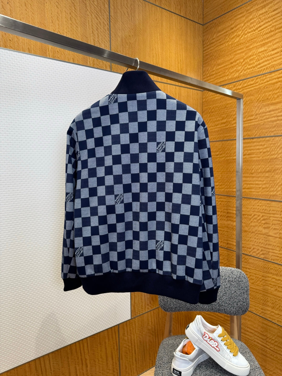 LV Jacket Checkered board