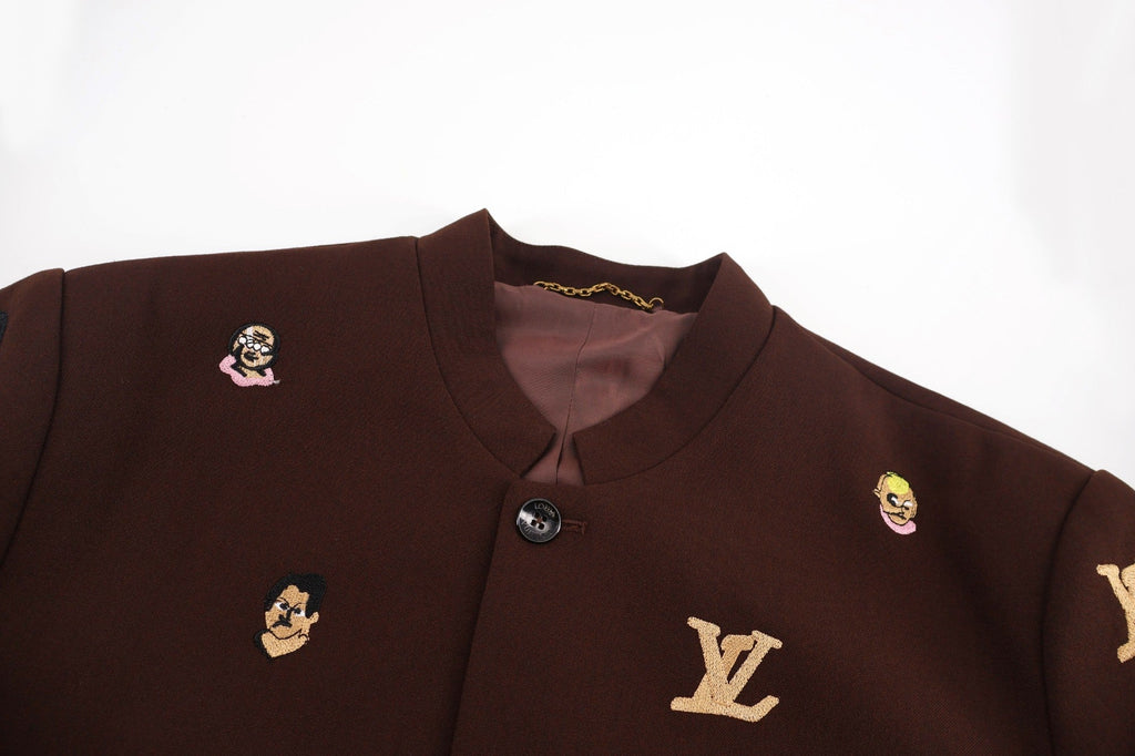 LV Portrait Embroidered Jacket