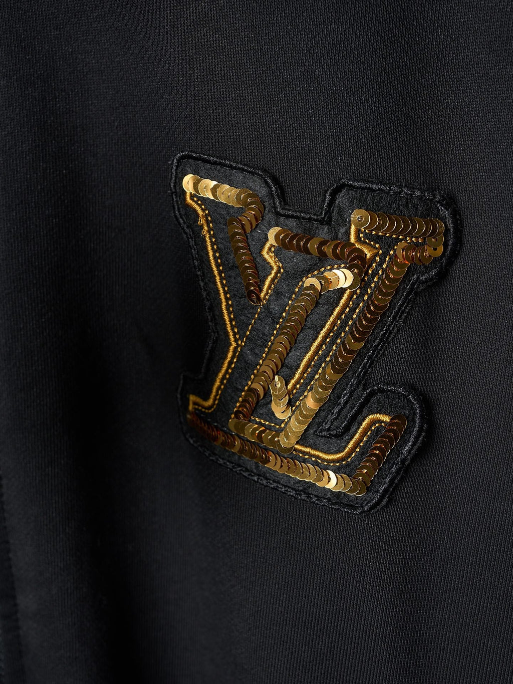 LV sequined embroidered zip up Jacket