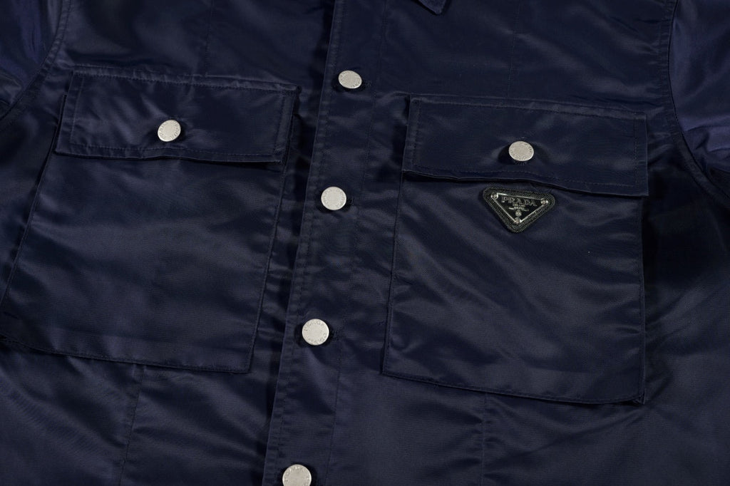 Prada Double Pocket Short-Sleeve Shirt