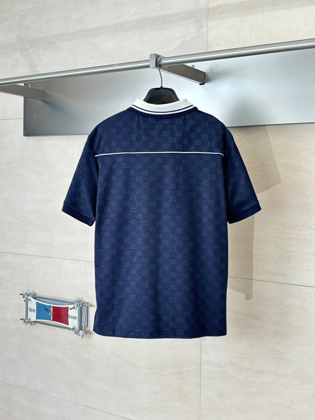 GG Jacquard Short-Sleeve Polo