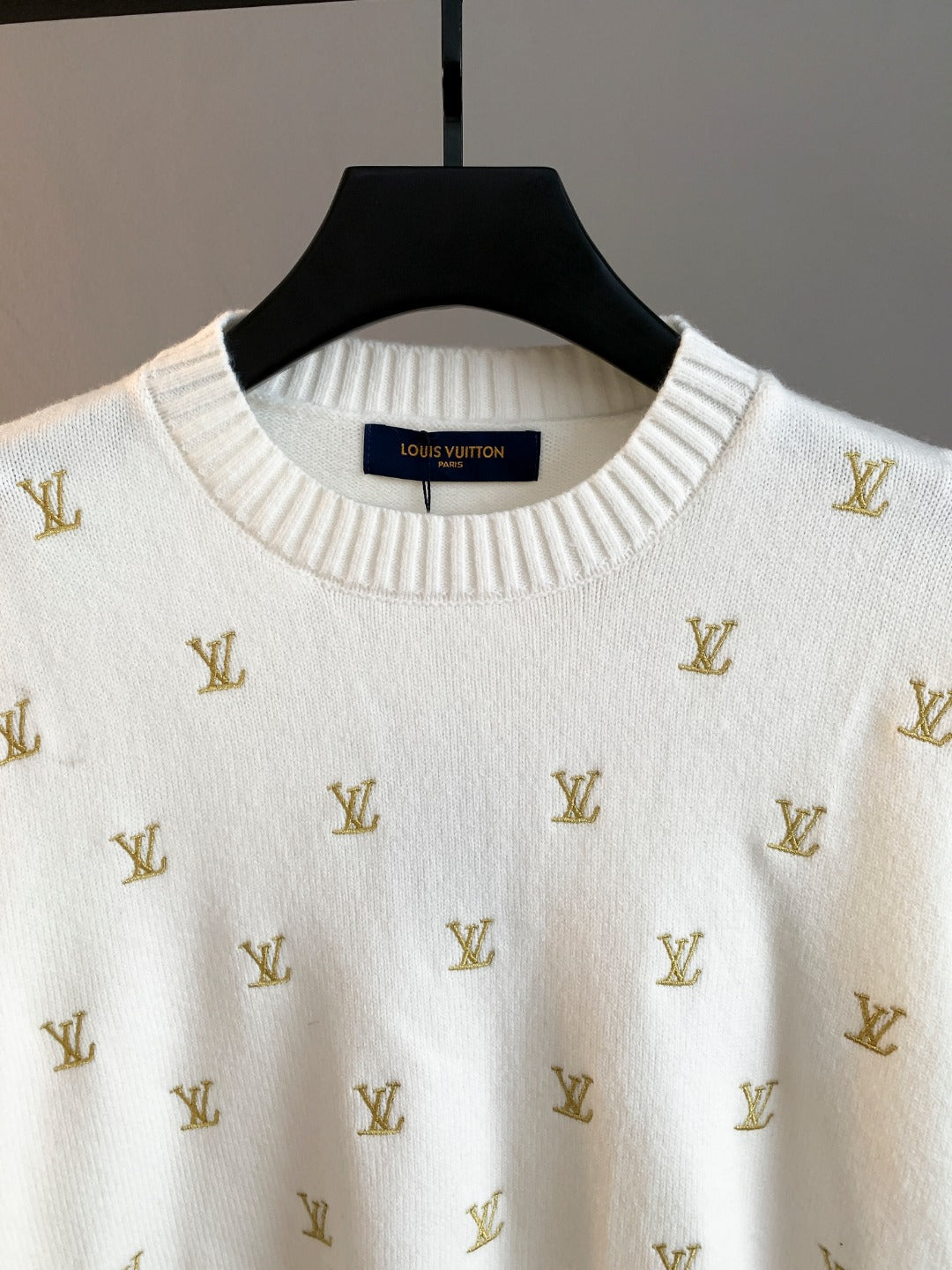 LV All-over Embroidered Sweater
