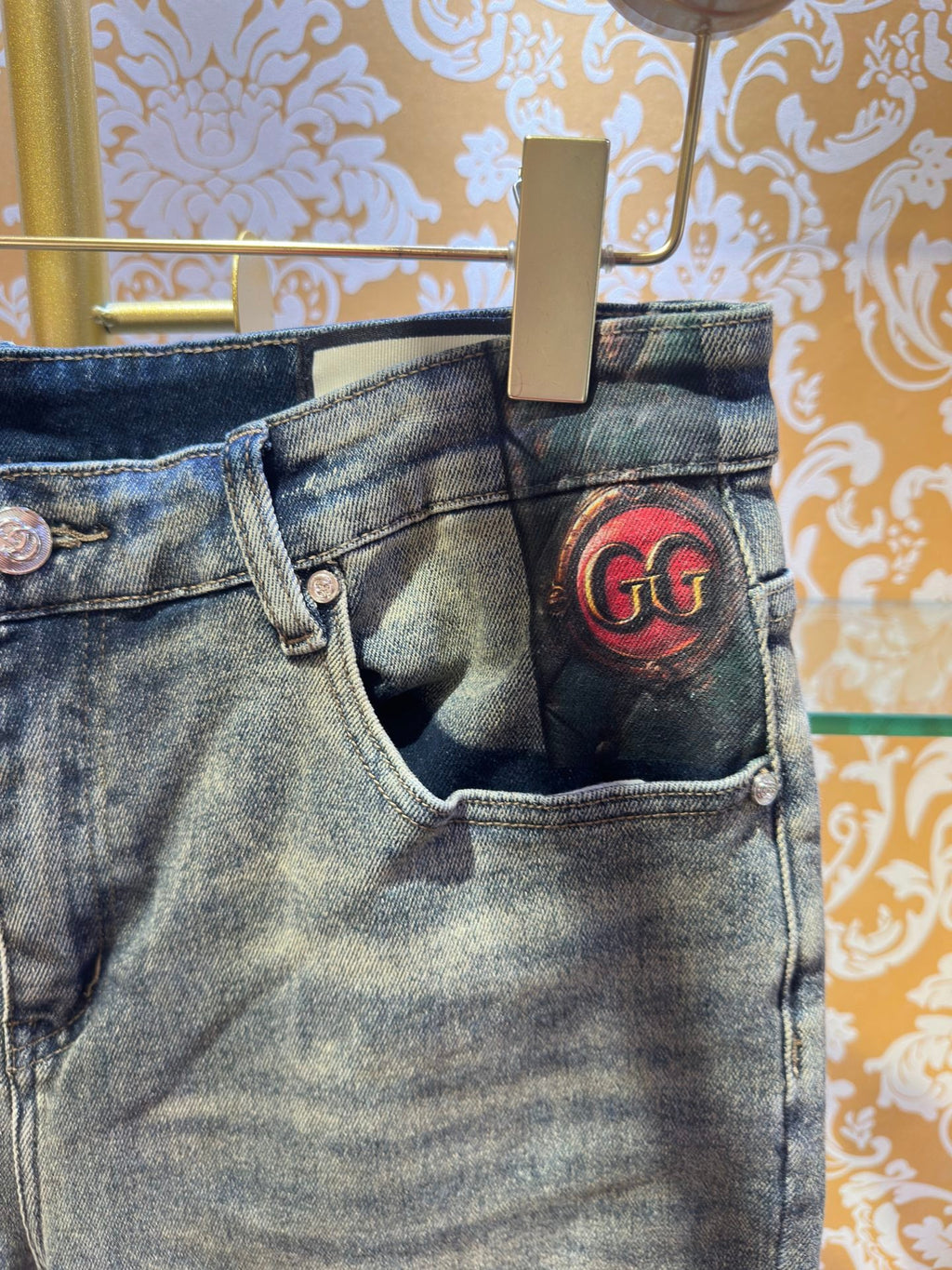 Gucci Fitted Jeans