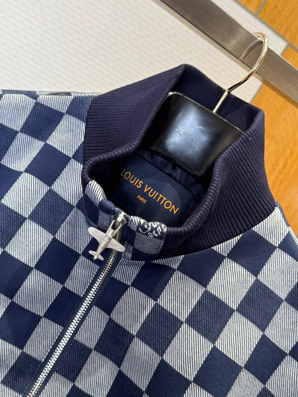 LV Jacket Checkered board