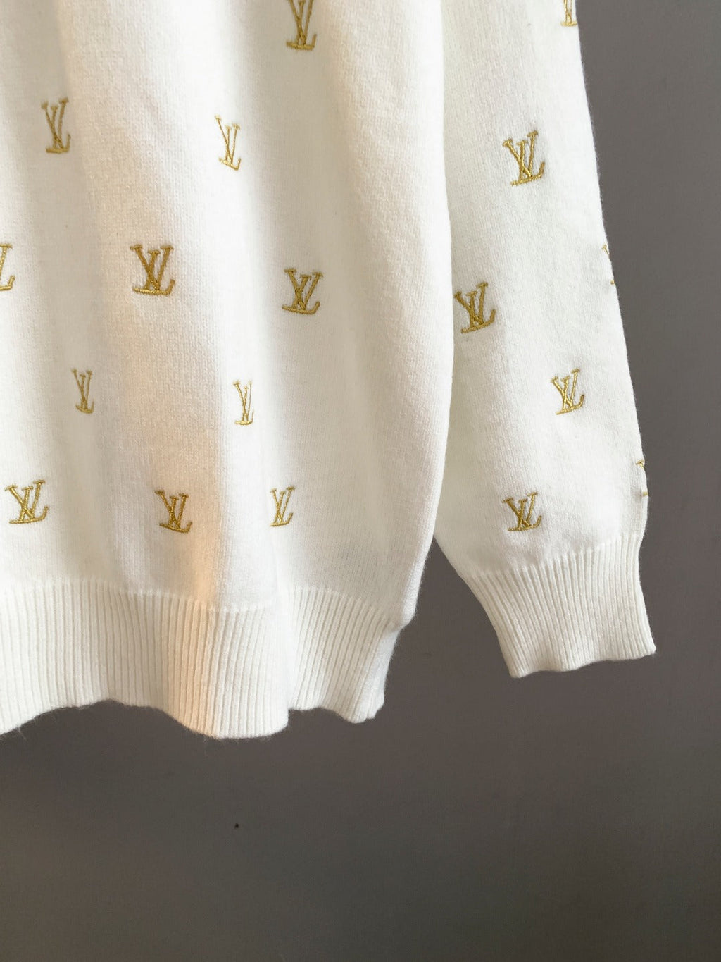 LV All-over Embroidered Sweater