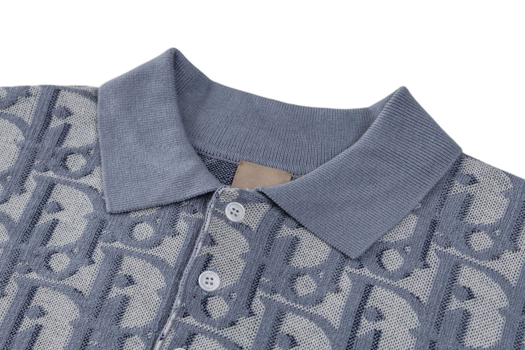 Dior Oblique Jacquard Knit Shirt