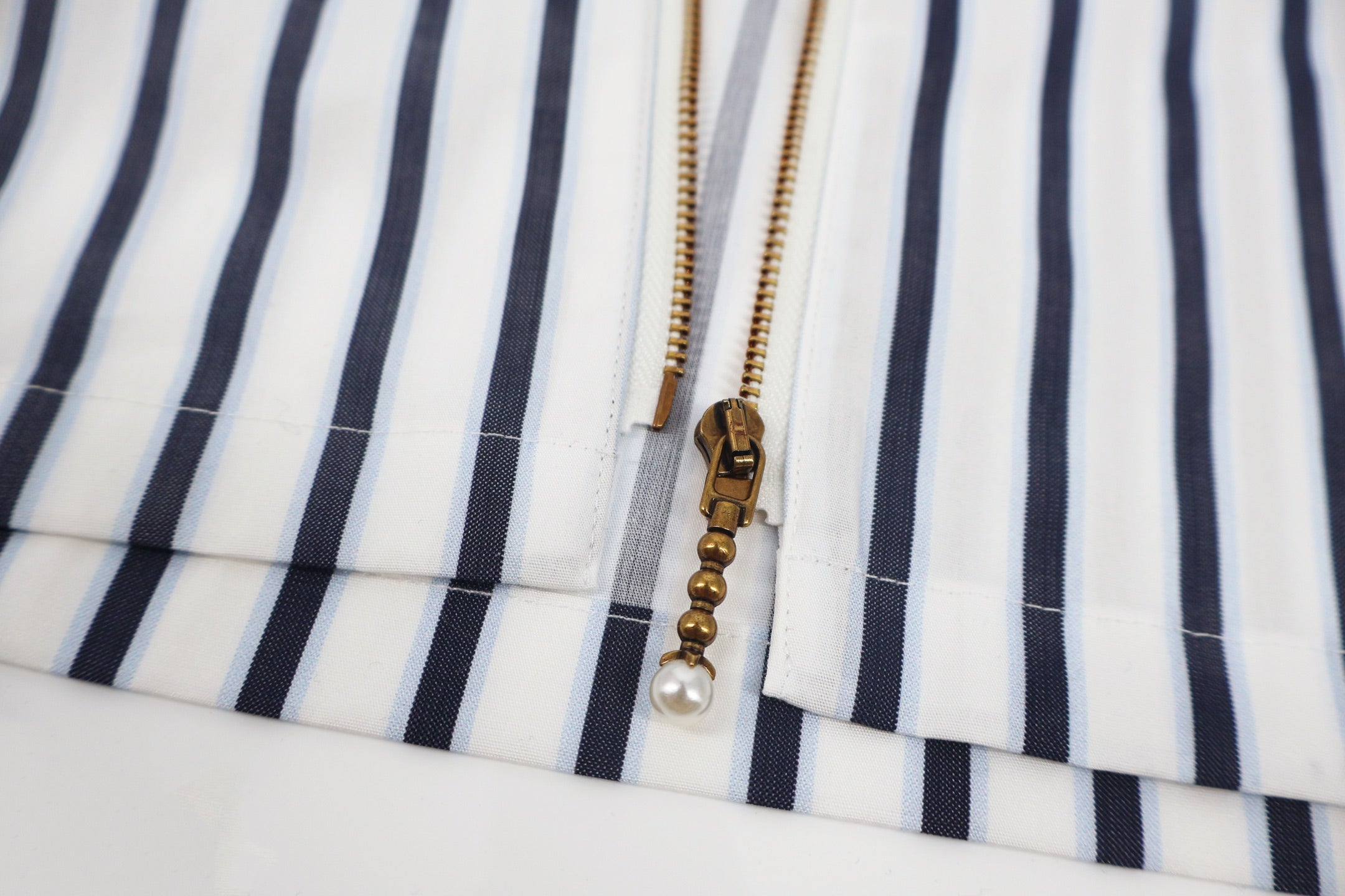 LV Striped Zipper Shirt