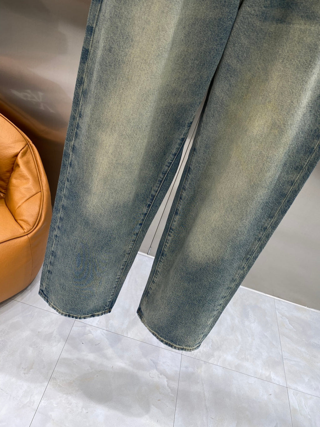 Fendi Washed Denim Jeans