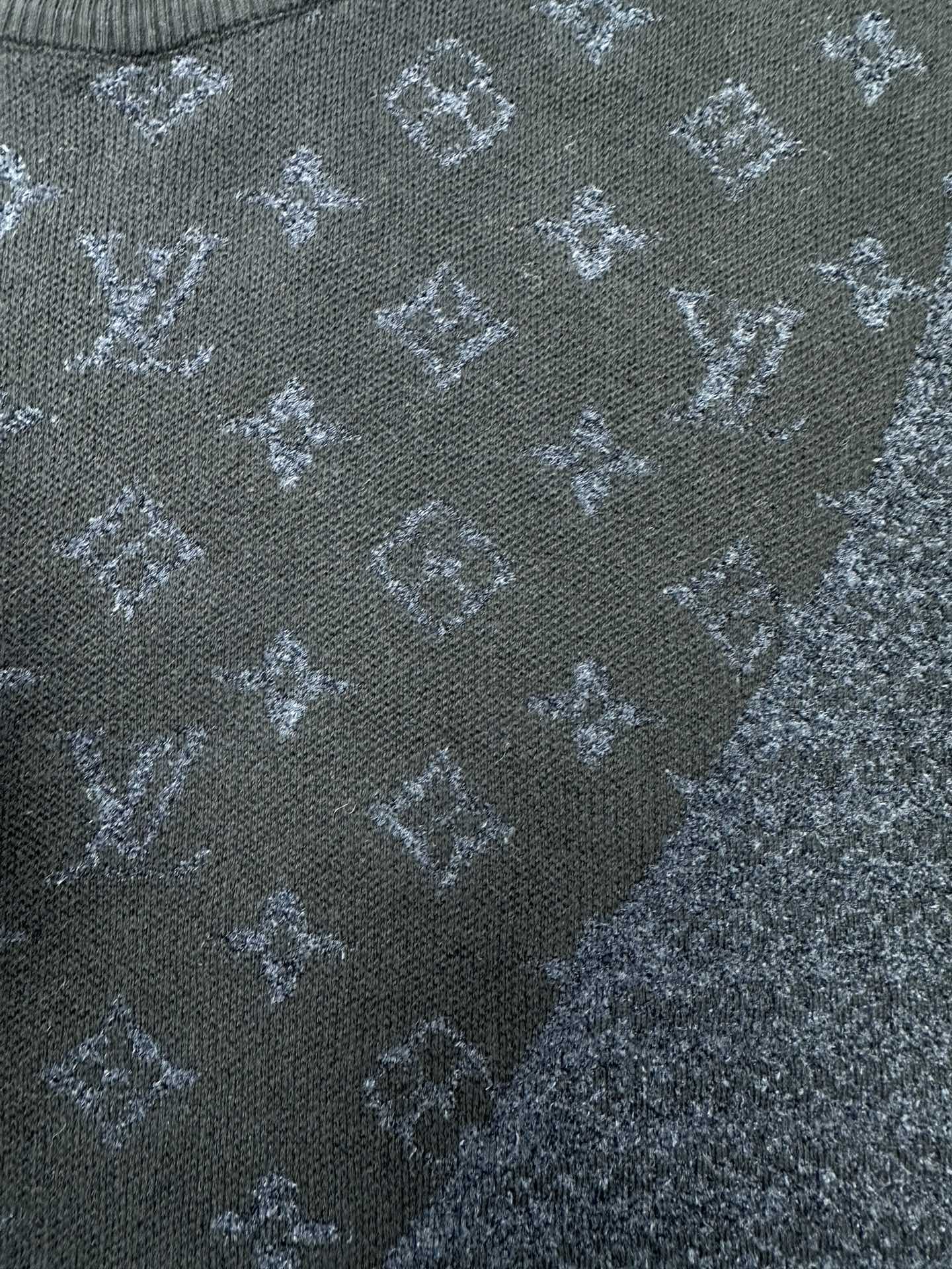 Louis Vuitton Jacquard Short-Sleeve Crew Neck Top
