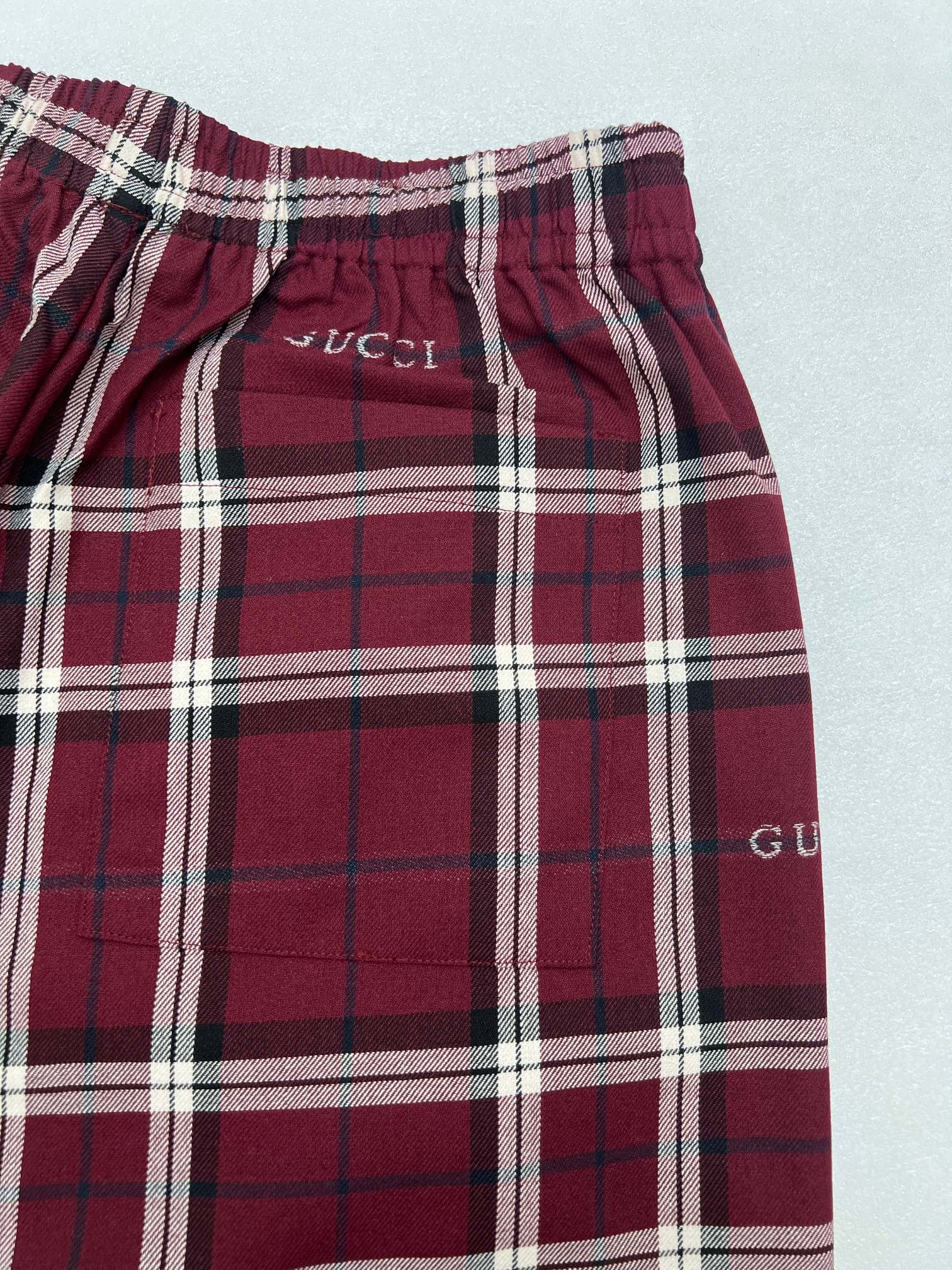 Gucci Plaid Shorts