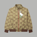 GG Double G Jacquard Stand Collar Jacket