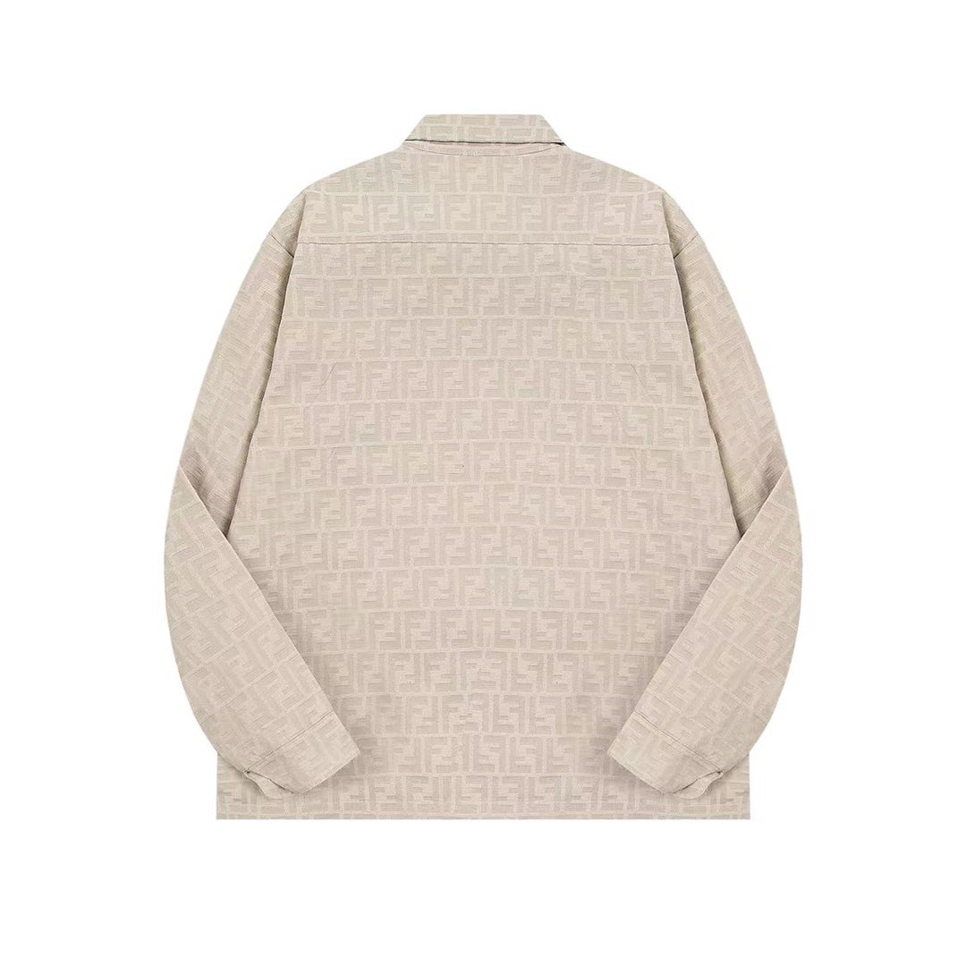 Fendi Jacquard Shirt Jacket