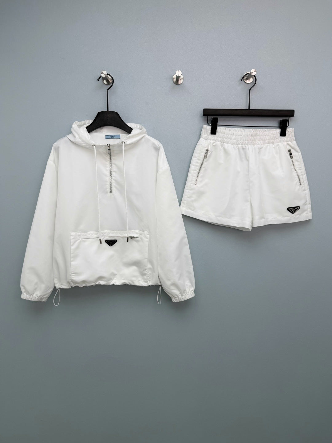 Prada Nylom Jacket & Shorts Set - Women's