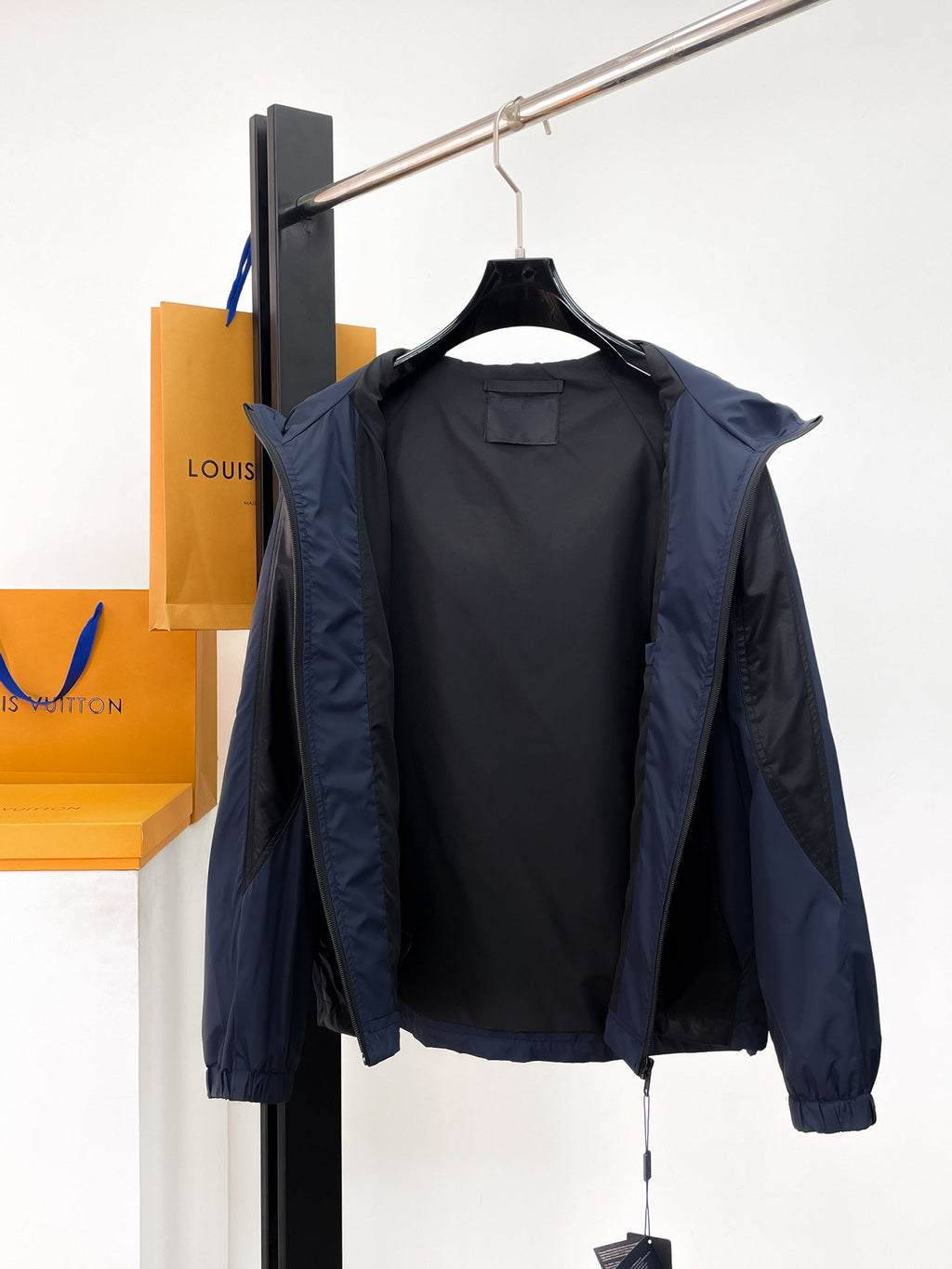 Prada Nylon/Leather Jacker