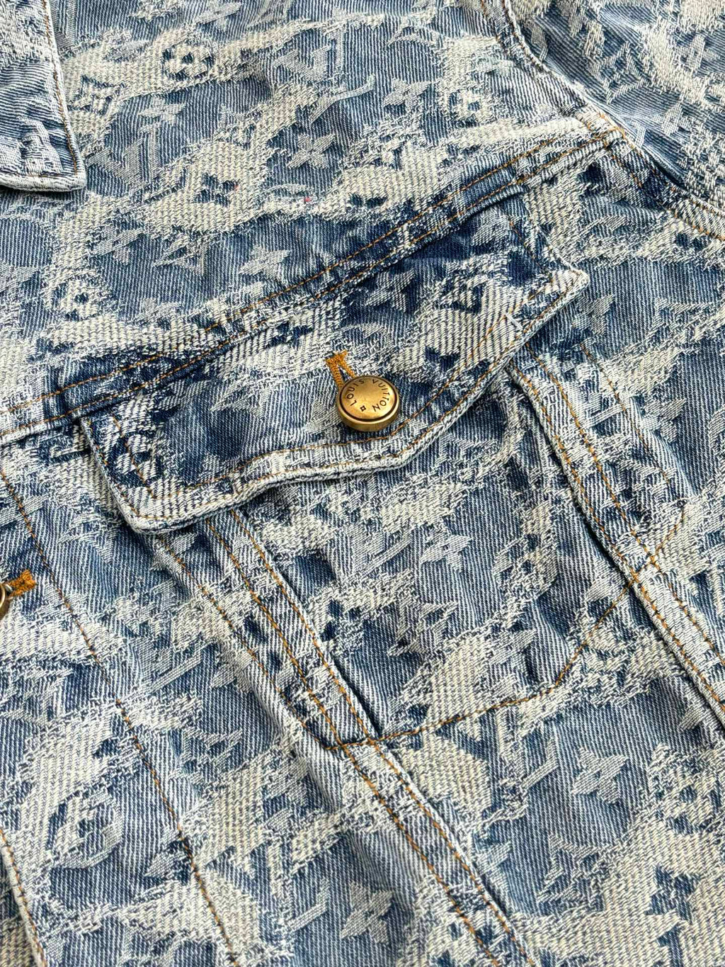 LV Monogram trucker denim Jacket/ pants