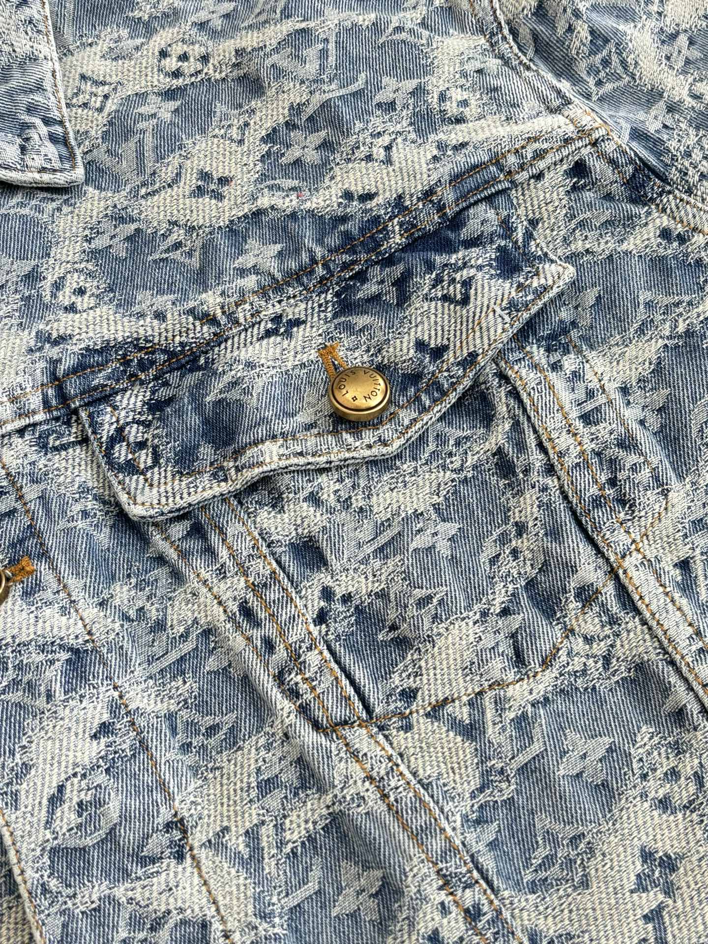 LV Monogram trucker denim Jacket/ pants