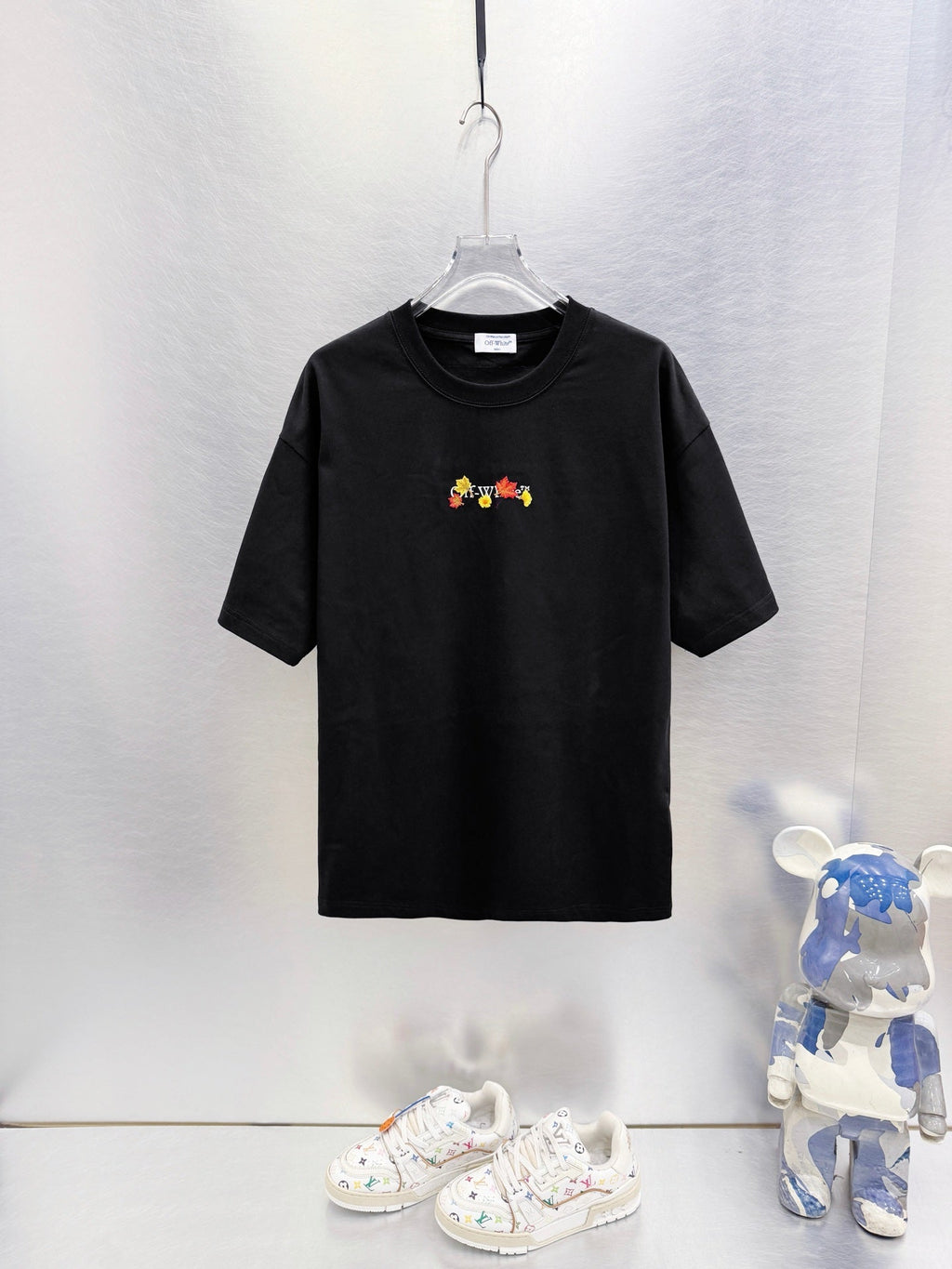 OFF White Embroidery T-Shirt
