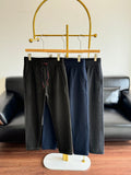 Loro Piana Men's Wool Straight Leg trousers