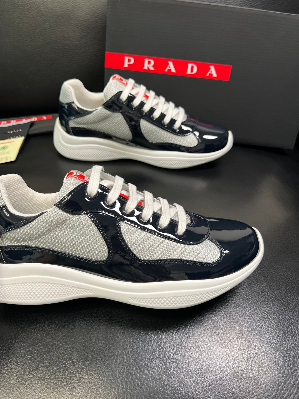Prada Patent Leather American Cup