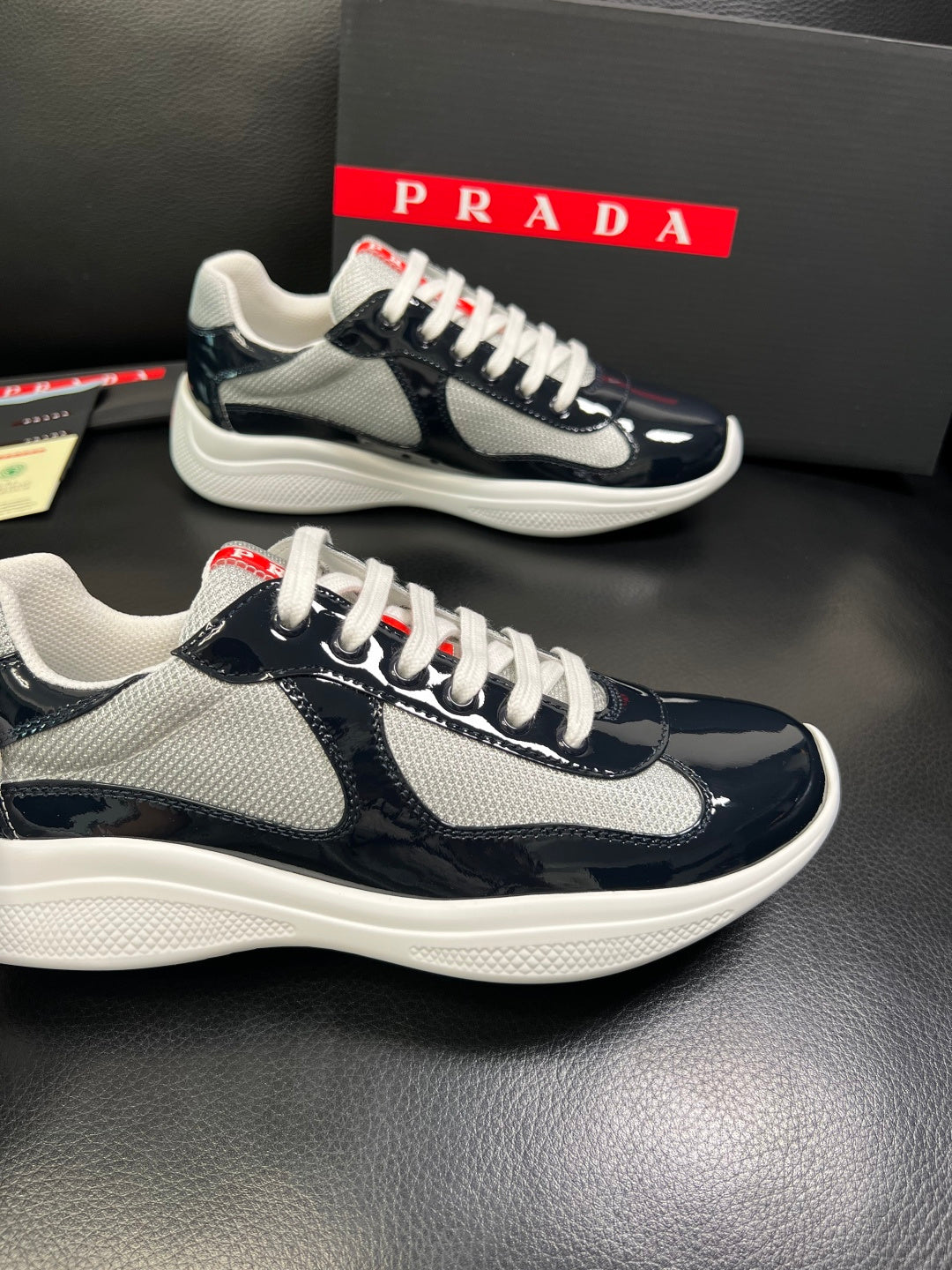 Prada Patent Leather American Cup