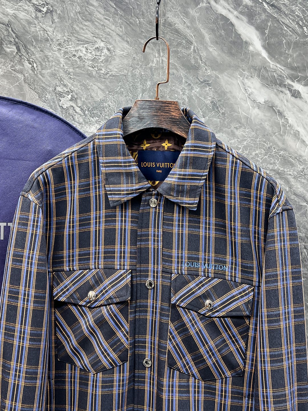 LV Yellow paid Nike Tencel Linen Lapel Jakcet