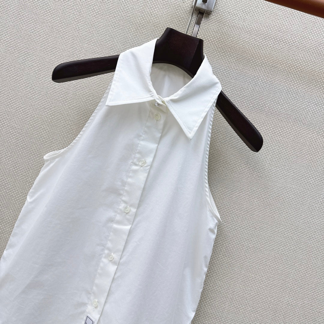 Chanel Sleeveless Shirt