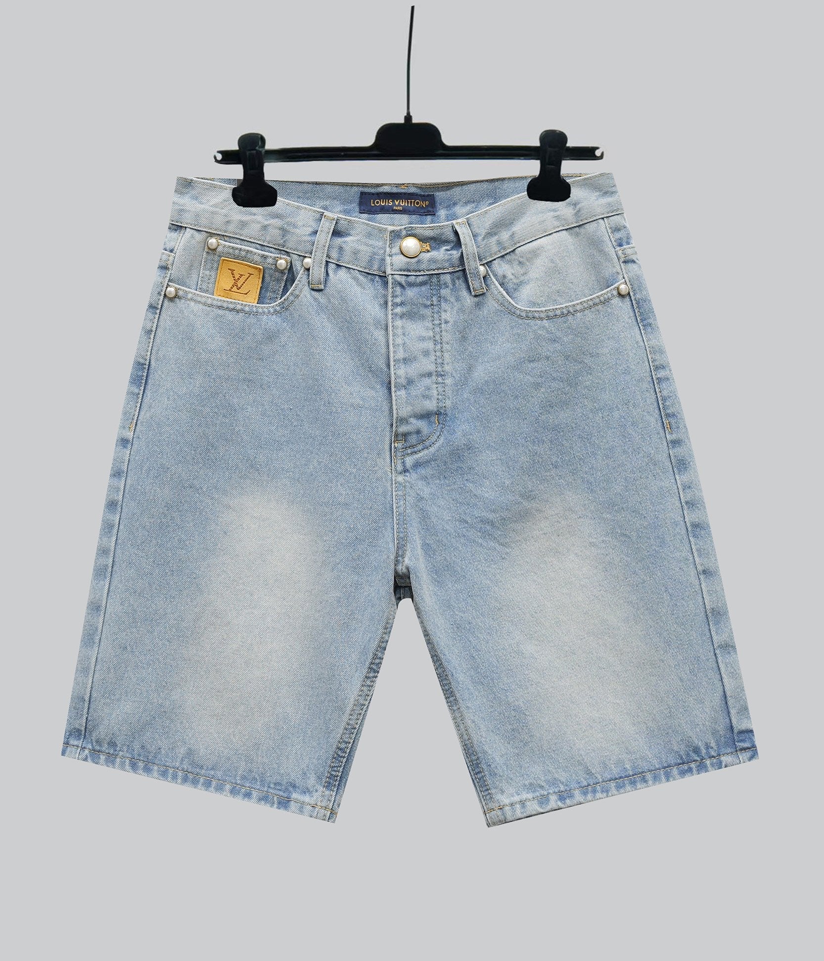 LV Denim Shorts