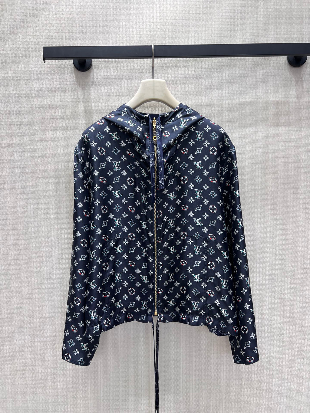 LV Nautical Print Reversible Jacket women's