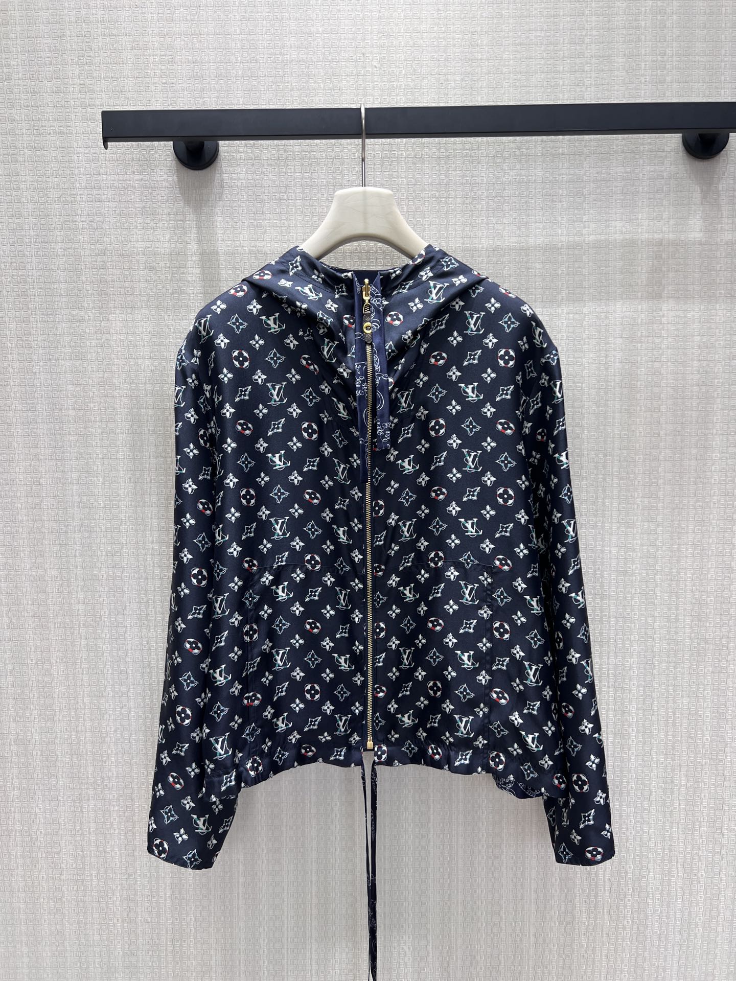 LV Nautical Print Reversible Jacket women's