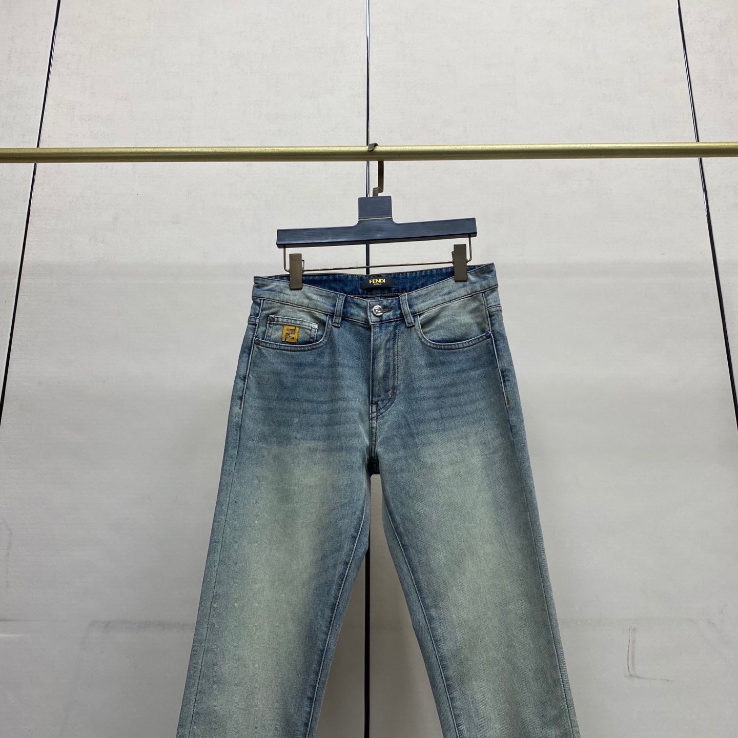 Fendi Slim Fit Straight-Leg Jeans