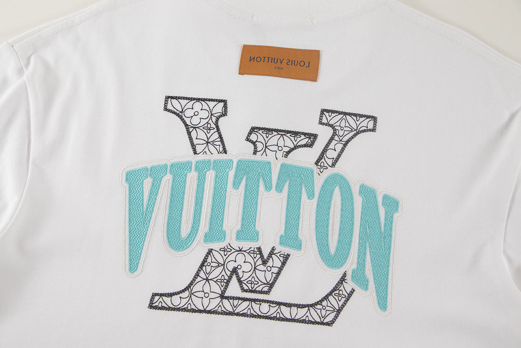 LV Embroidered T-Shirt