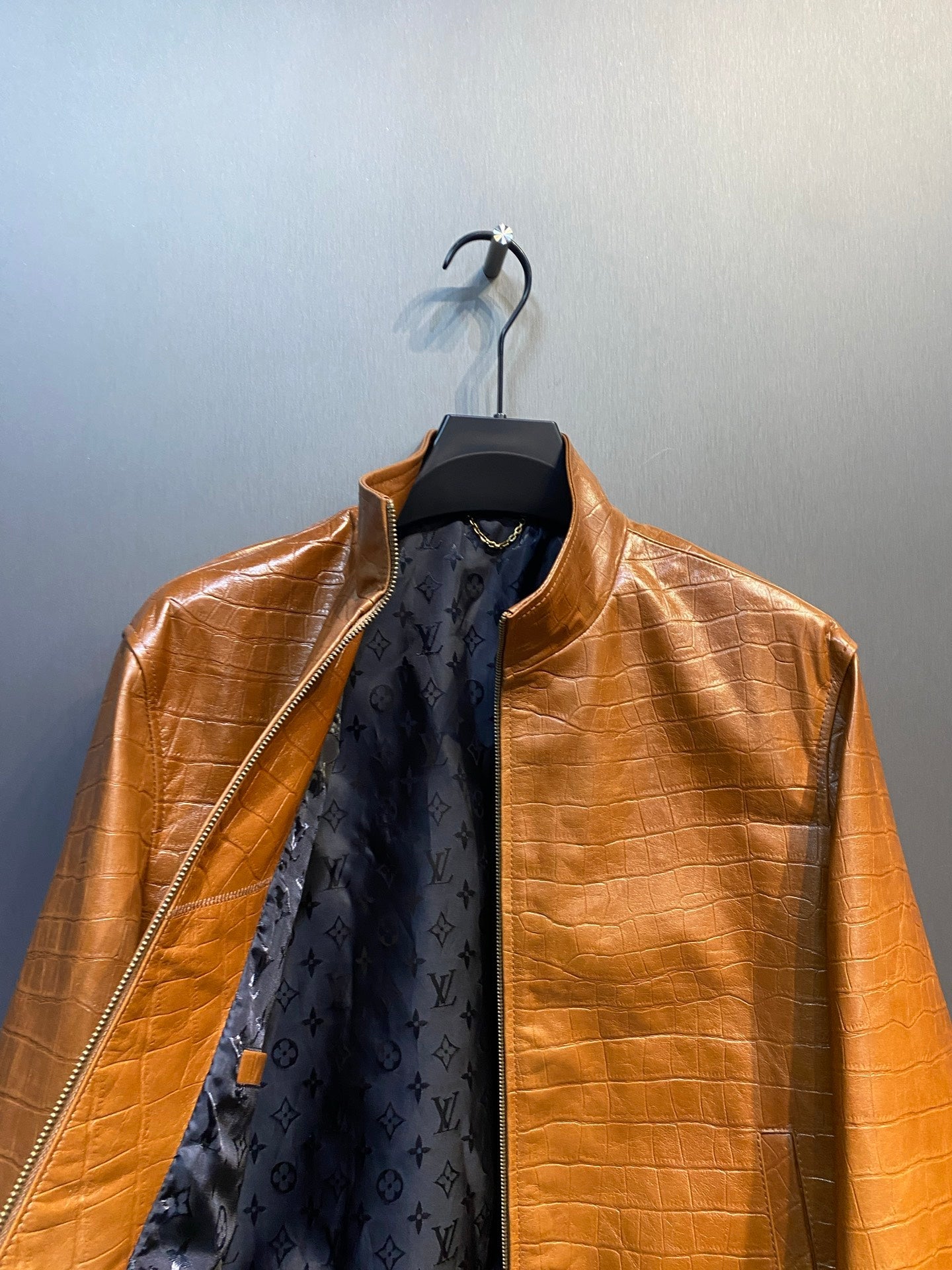 LV Stand Collar Flight Jacket