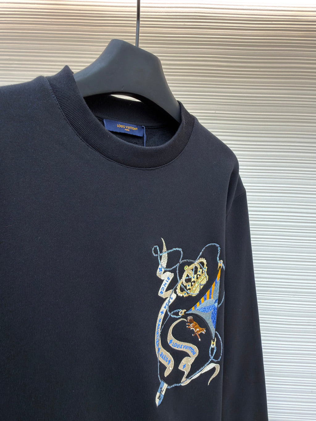 LV Embroidered Sweatshirt