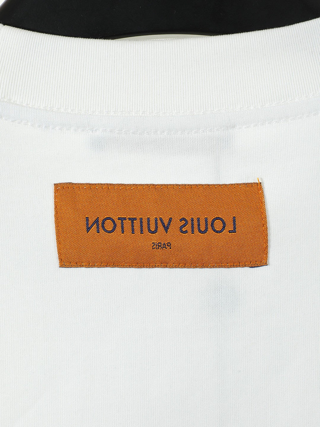 LV Embroidered Collar T-Shirt