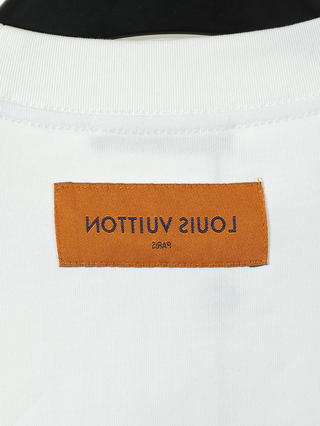 LV Embroidered Collar T-Shirt