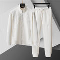 LV Embroidered White Tracksuit